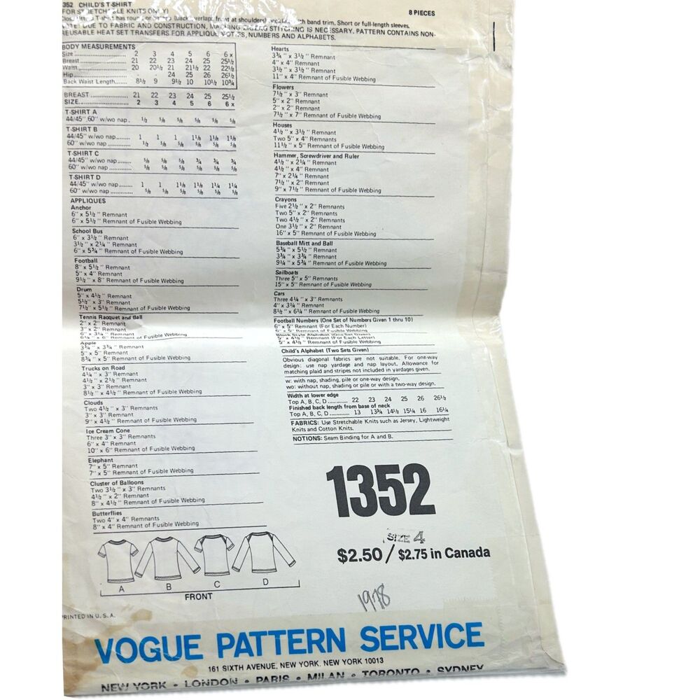 1970's Kids Accessory Pattern Bundle - Picture 7 of 7